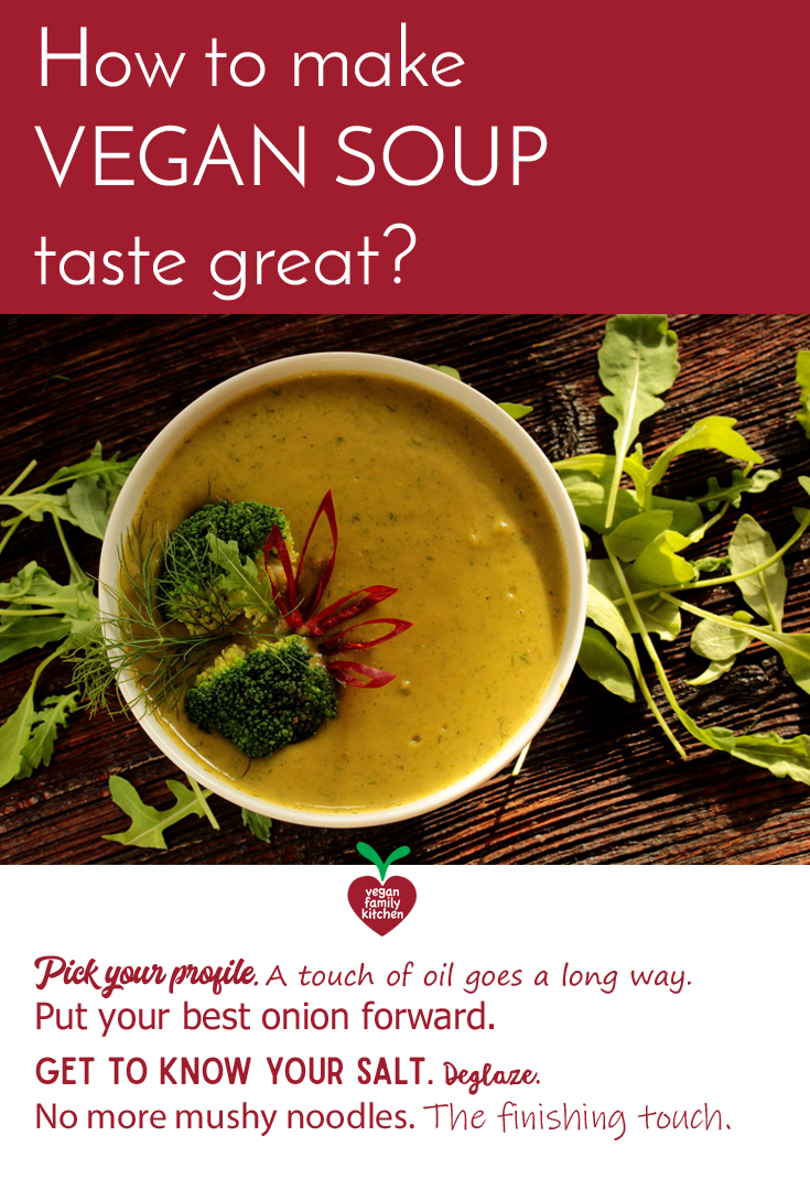 How to make vegan soup taste great?