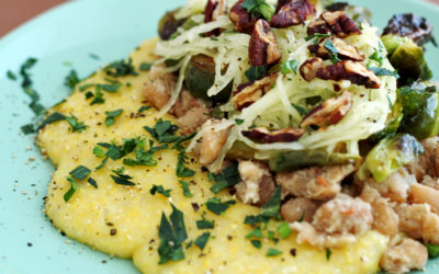 How to make vegan polenta: a heart-warming base for your Fall dishes