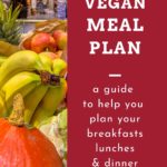 one Big Shop plant-based meal plan guide for one week of breakfasts, lunches and dinners