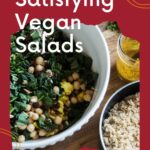 How to make satisfying vegan salads - Pinterest
