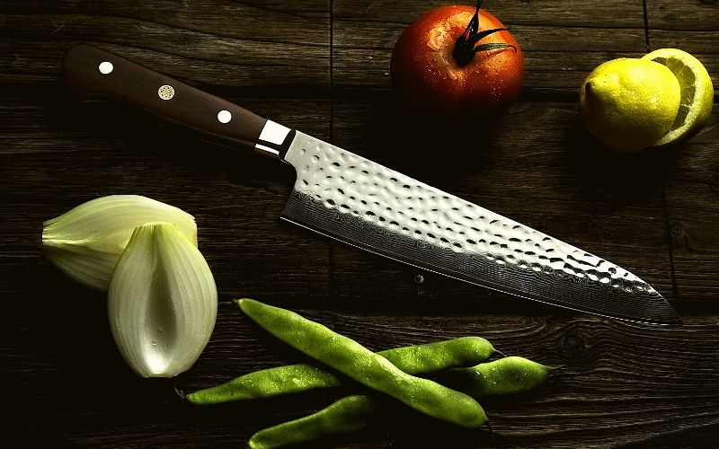 Chef's knife - 3 kitchen appliances for plant-based cooking