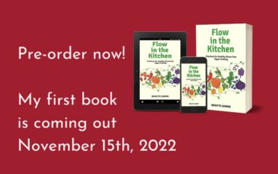 Book launch: Flow in the Kitchen coming out on November 15th, 2022